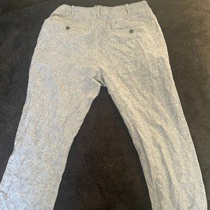 PERRY ELLIS Men’s Linen/Cotton Casual Pants